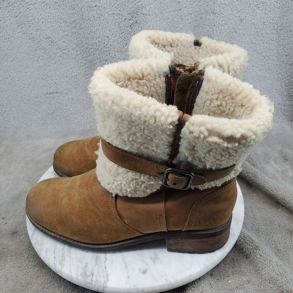 UGG Shoes Womens Size 7.5 Blayre II Brown Suede Boots *Read*